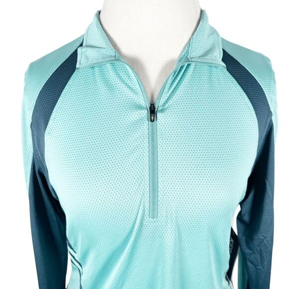Kerrits Equestrian Zip Performance Pullover UPF 30+ Horse Riding Top Size L NEW - Picture 5 of 10